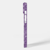 Lila Blasenverpackungsmuster Case-Mate iPhone Hülle (Rückseite / Links)