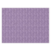 Lila Blasenverpackungsmuster Tischdecke (Vorderseite (Horizontal))