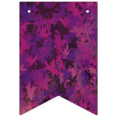 Lila Blätter Fairy Birthday Party Wimpelkette (Erste Fahne)