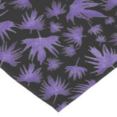 Lila Blätter für den Kanarischen Weinbau Kurzer Tischläufer (Ecke)