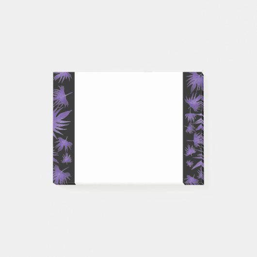 Lila Blätter für den Kanarischen Weinbau Post-it Klebezettel (Vorderseite)