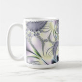 Lila Blätter Kaffeetasse (Links)