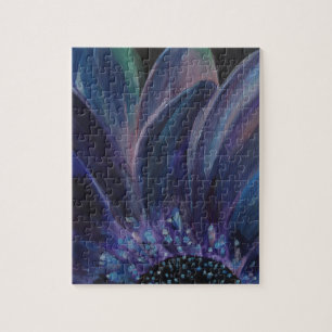 Lila Blätter Puzzle