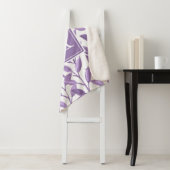 Lila Blätter Sherpadecke (Beispiel)