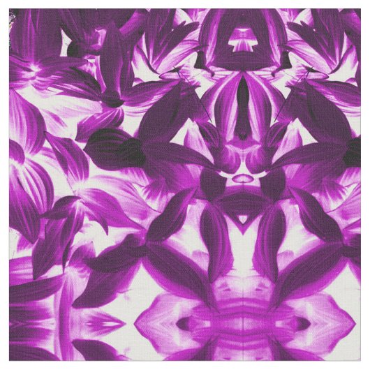 Lila Blätter Stoff (Nahaufnahme)