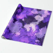 Lila Blau & Cool Moderne Elegantes Design