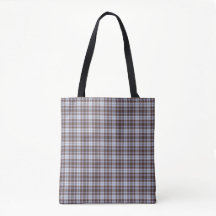 Lila-blau karierter Tartan Retro-Farbton