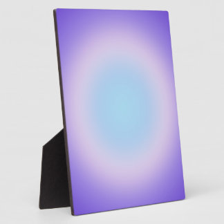 Lila Blau Rosa Aura Farbverlauf Fotoplatte