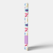 Lila Blau Rosa Boho Wildblume Personalisiert Case-Mate iPhone Hülle (Rückseite / Rechts)