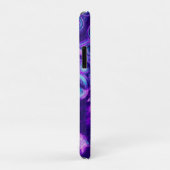 Lila, blau, rosa Marmor Bokeh Fluid Art Case-Mate iPhone Hülle (Hinten/Rechts)