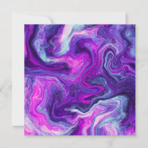 Lila, blau, rosa Marmorflüssigkeit Kunst Miss Sie