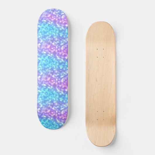 Lila & blau skateboard (Vorderseite)