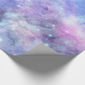 Lila Blau und Rosa Geschenkpapier (Ecke)