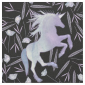 Lila Blau- und Rosatormuster Stoff (Nahaufnahme)