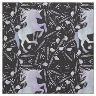 Lila Blau- und Rosatormuster Stoff