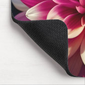 Lila-blaue Dahlia-Blume Mousepad (Ecke)