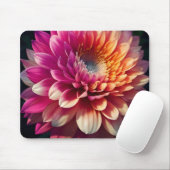 Lila-blaue Dahlia-Blume Mousepad (Mit Mouse)