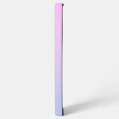 Lila blaue Pastell Monochrome Samsung Galaxy Hülle (Linke Seite)