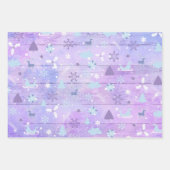 LILA BLAUE PINK FERIENWOHNUNGEN GESCHENKPAPIER SET (Vorderseite 3)