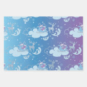 LILA BLAUE PINK FERIENWOHNUNGEN GESCHENKPAPIER SET (Vorderseite 2)