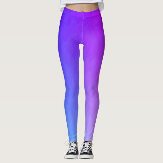 Lila, blaue, rosa Ober-Flammen-Leggings Leggings