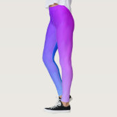 Lila, blaue, rosa Ober-Flammen-Leggings Leggings (Links)