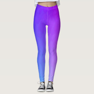 Lila, blaue, rosafarbene Omelett-Leggings Leggings