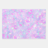 lila blaue Schattierungen Geschenkpapier Set (Vorderseite)