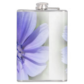 lila-blaue Zichorie Flachmann (Rückseite)