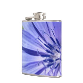 lila-blaue Zichorie Flachmann (Links)