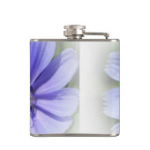 lila-blaue Zichorie Flachmann (Rückseite)