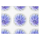 lila-blaue Zichorie Tischdecke (Vorderseite (Horizontal))