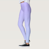 Lila-Blauer Farbverlauf Leggings (Links)