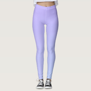 Lila-Blauer Farbverlauf  Leggings