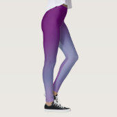 Lila blauer Mondlicht-Omereffekt Leggings (Rechts)