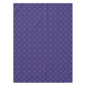 Lila-blaues Damaskus-Muster Tischdecke (Vorderseite)