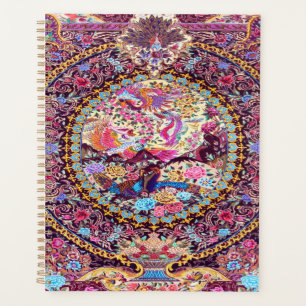 Lila Blaues Perserblumen Blume Peacock Planer