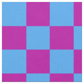 Lila blaues Prüfmuster für Karo Stoff (Nahaufnahme)