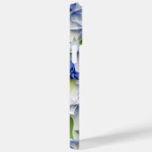 LILA BLAUWEISS 3-D-PAPIER SIEHT BLUEBELLS AUS Case-Mate iPhone HÜLLE (Rückseite / Rechts)