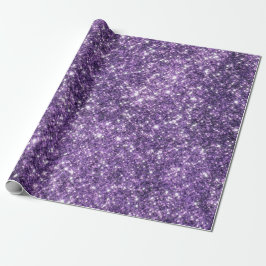 Lila Bling-Geschenkpapier Geschenkpapier