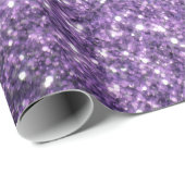 Lila Bling-Geschenkpapier Geschenkpapier (Rolleneckpunkt)