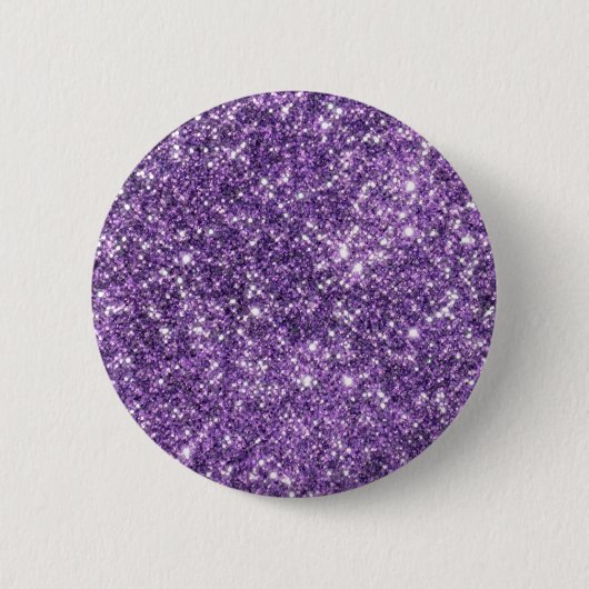 Lila Bling-Knopf Button (Vorderseite)