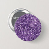 Lila Bling-Knopf Button (Vorne & Hinten)