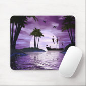 Lila Bliss Mousepad (Mit Mouse)