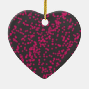 lila Blogger für einen Denker. Keramik Ornament