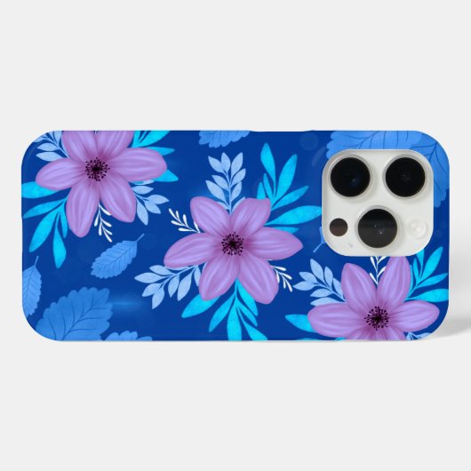 Lila Blossom-Abdeckung Case-Mate iPhone Hülle (Rückseite (Horizontal))