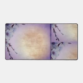 Lila Blossom Schreibtischunterlage