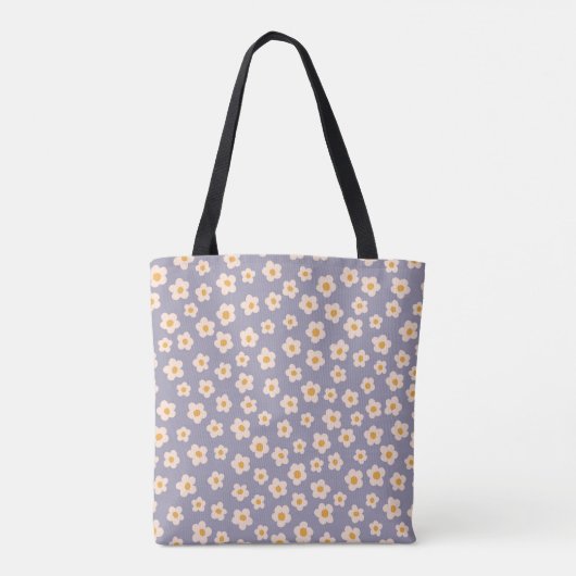 Lila Blossom Tasche (Rückseite)