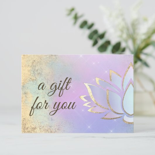 lila Blu-Lotus-Blume (Stehend Vorderseite)