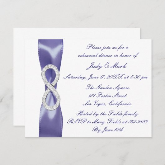 Lila Blue Diamond Probe Dinner (Vorne/Hinten)